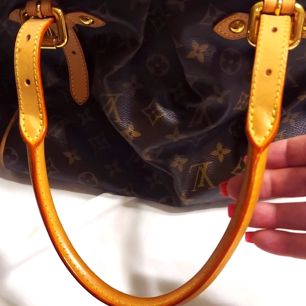 Louis Vuitton Tivoli GM Monogram Coated Canvas Bag VGC! COA Dust Bag